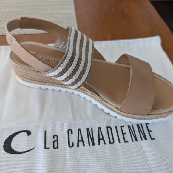 La Canadienne CASABLANCA LEATHER ESPADRILLE - Picture 5 of 9